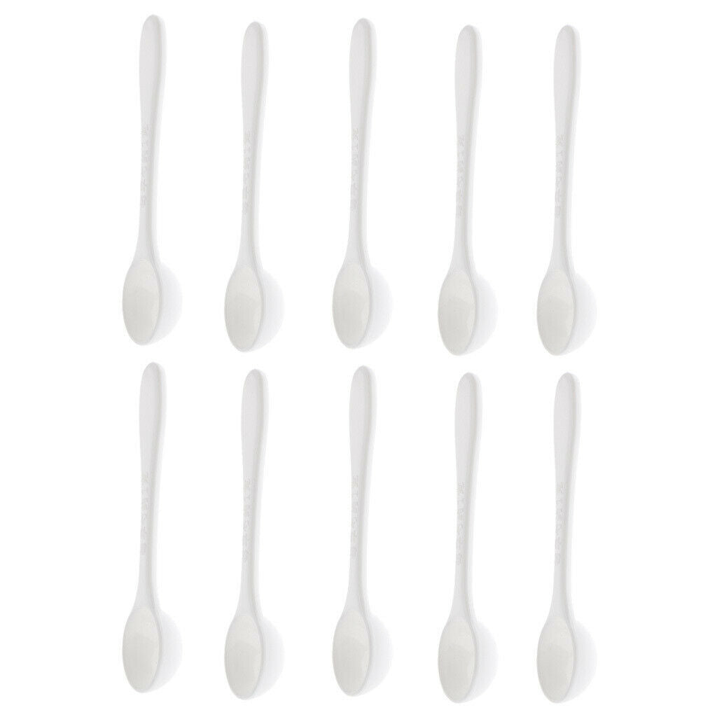 10 Count Pet Compound Feed Stuff Food Small Spoon 1g Spoons for Bird Parrot