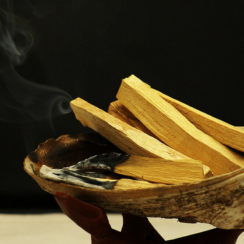 1pc Palo Santo Natural Incense Sticks Wooden Smudging Stick Aromatherapy