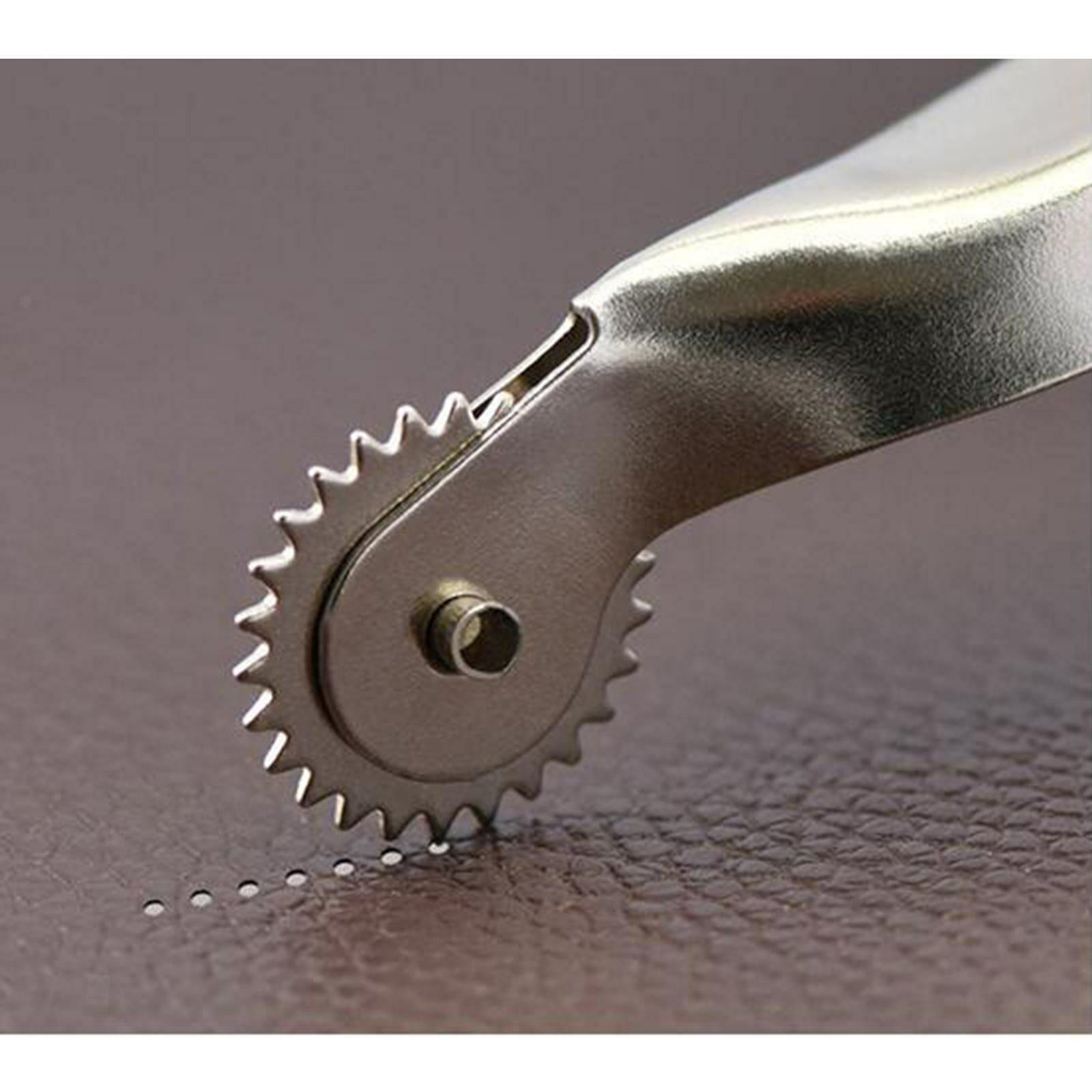 Wheel Tools Sewing Tool Serrated Tracing Wheel for Leather Crafts