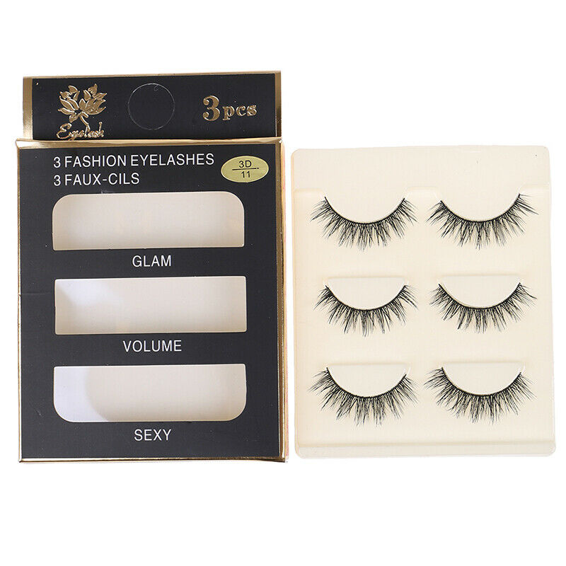 Eyelashes Natrual Long Lashes 100% Cruelty Free Mink False Lashes Reasub.l8