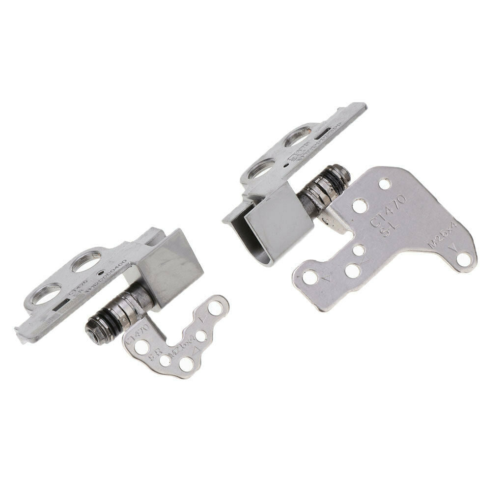 1 Pair LCD Laptop Screen Shaft Hinges Set Suitable for Lenovo ThinkPad T470