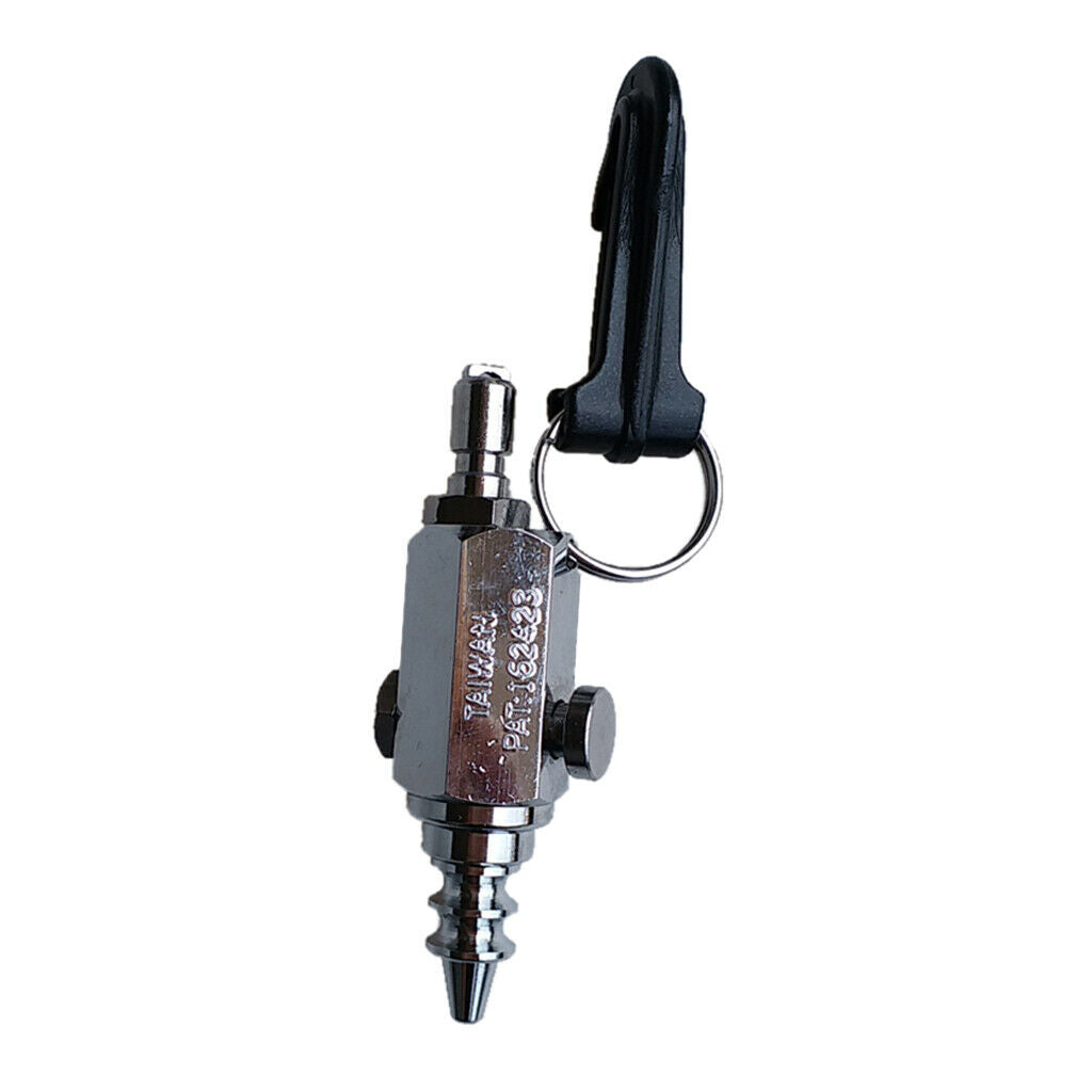 Diving air inflation nozzle BCD hose quick coupling mouth der