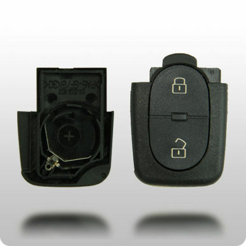 2 BUTTON REMOTE FLIP KEY CASE FOB SHELL FOR AUDI A4 A6 A8