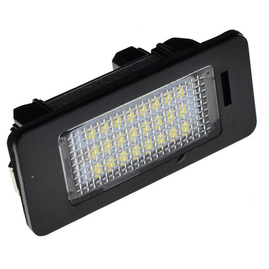 Durable License Plate Lights  Assembly 24-SMD Error Free LED Lamp Set for BMW