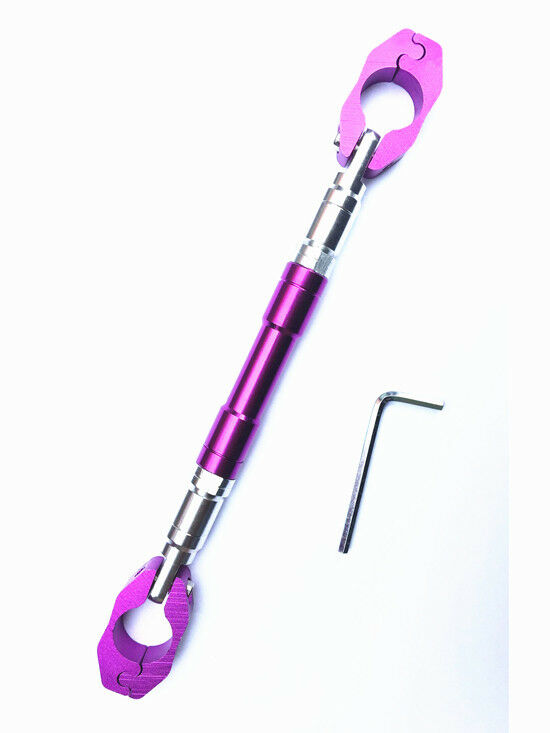 Sport 7/8" Handlebar Purple Adjustable Cross Balance Bar Strengthen Lever Ninja