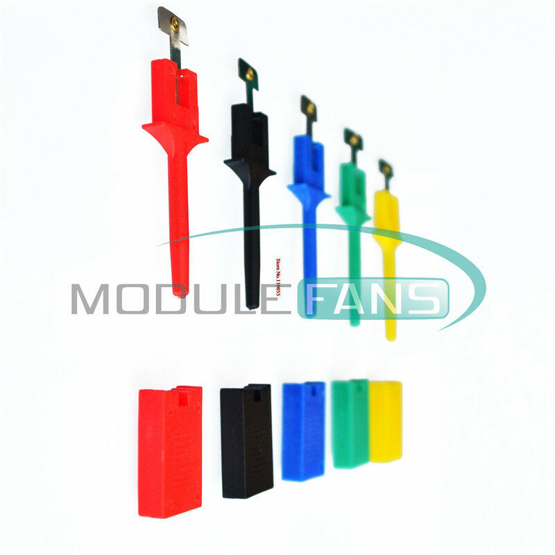 5Pcs Patch test Clamp Hook logic Analyzer Clip 5 Five Colors MF