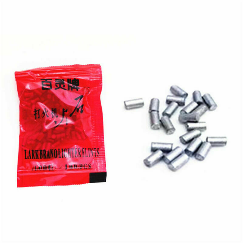 300pcs Lighter Flint White Stone Universal Flint For Kerosene Lighters 2*4MM