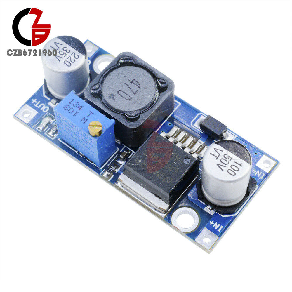 2PCS LM2596 DC-DC buck adjustable step-down Power Supply  Converter module