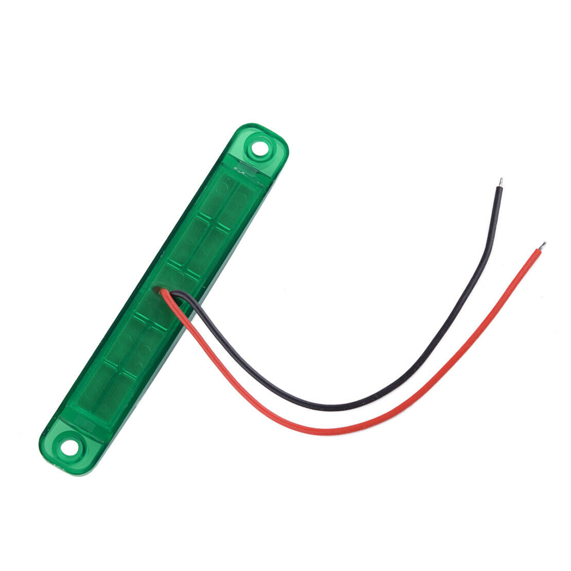 10x 12V 9 LED Green Side Marker Indicator Light Lamp Set Truck Trailer Lorry ATV