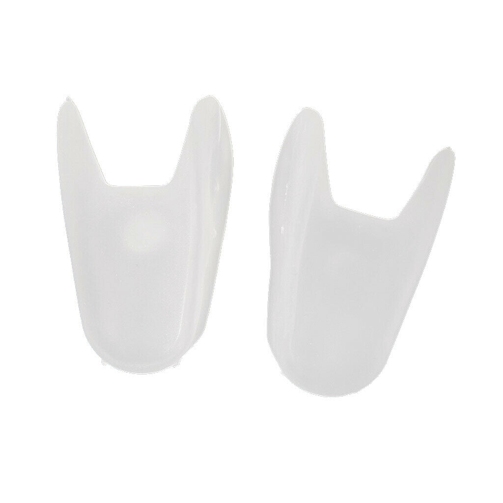 1 Pair Toe Separators Orthotics Silicone gel Toe Spacers Cushion Shield L