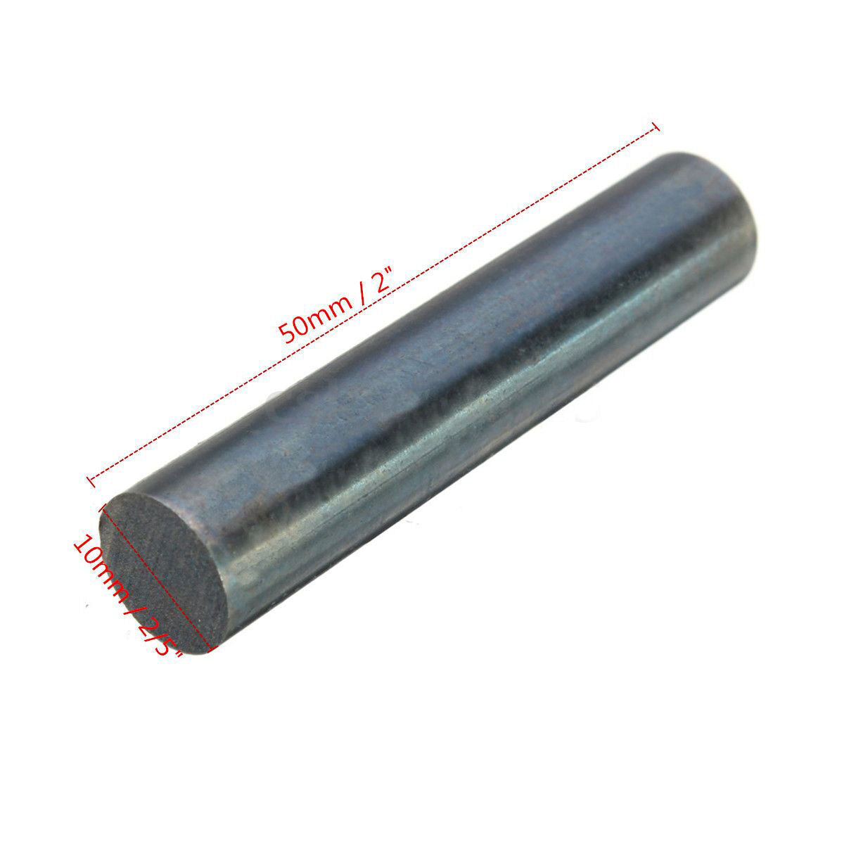 99.95% Pure Molybdenum Rod Mo Metal Rod Diameter 10mm Length 50mm Tool