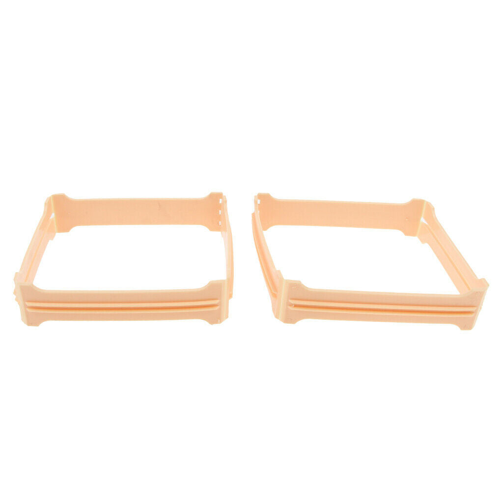 5 Pieces Portable Foldable Honey Collection Box Case Frame Beekeeping Tool