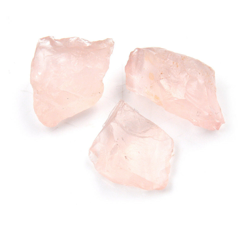 1PC Natural Pink Fluorite Quartz Crystal Stones Rough Polished Gravel Specime Kt