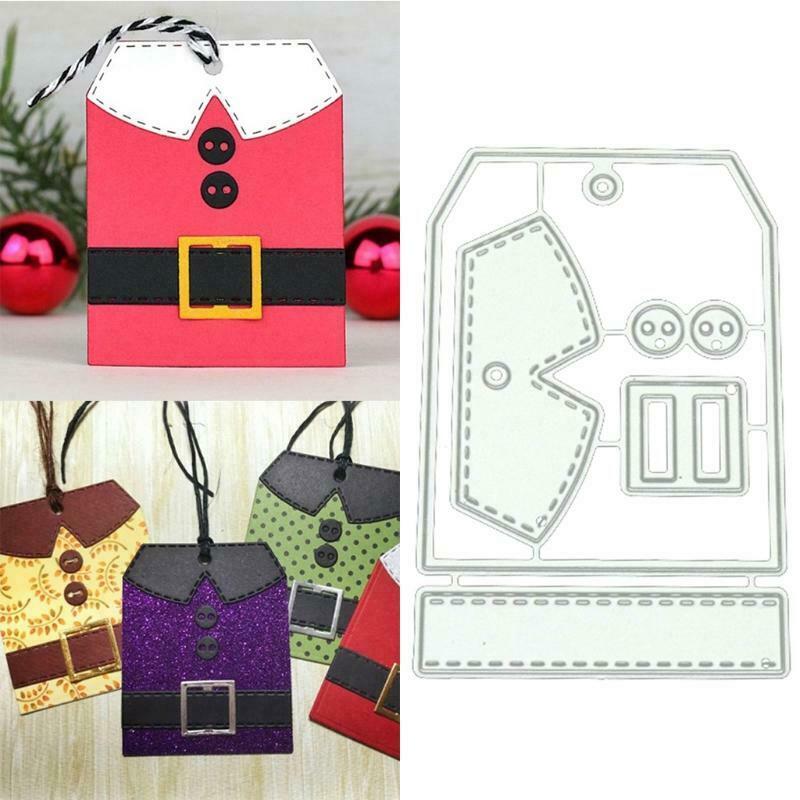 Christmas Art Metal Cutting Dies Scrapbooking Stencils DIY Paper Card Mold Decor
