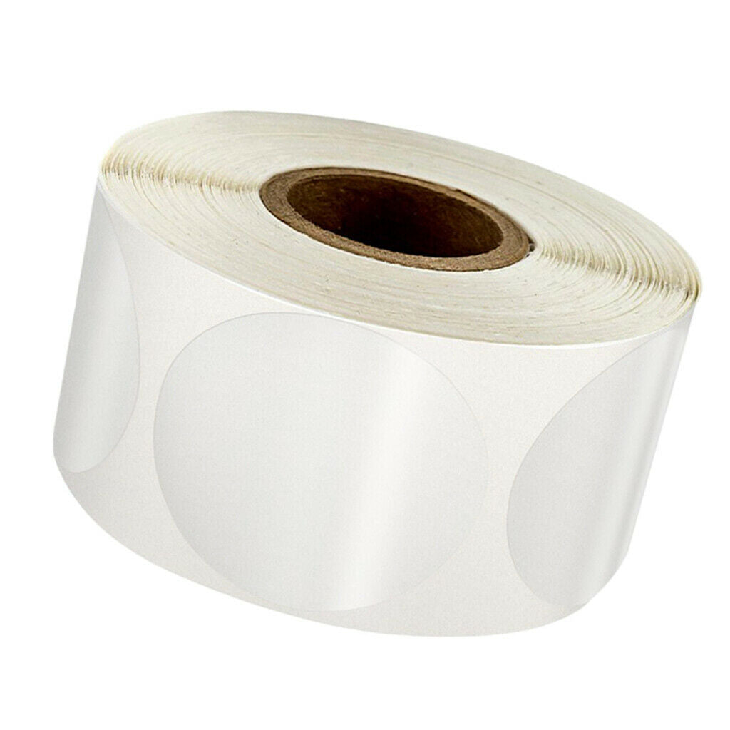 500Pcs/Roll Kraft Paper Stickers Handmade Labels Tags Food Scrapbooking
