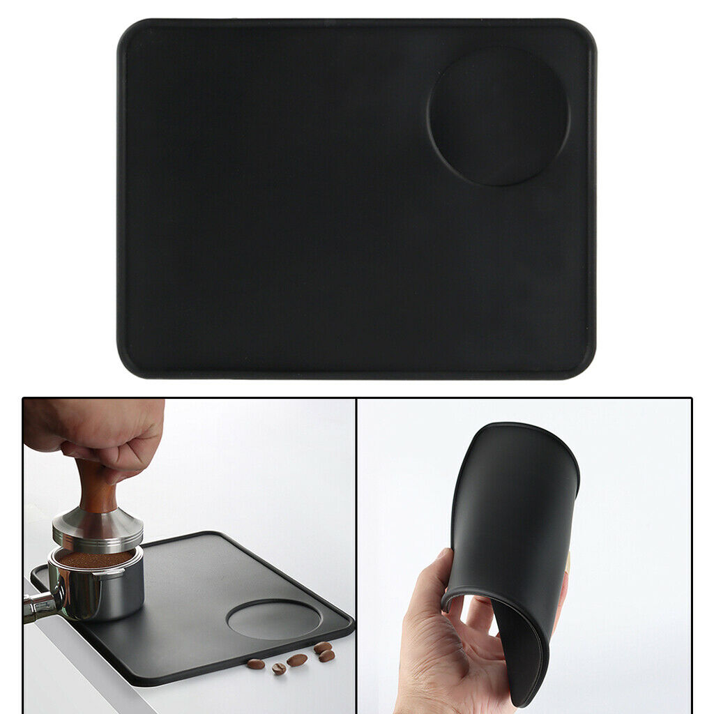 Coffee Tamper Mat Thicken Anti-Skid Coffee Grind Coffee Powder Tamping Pad
