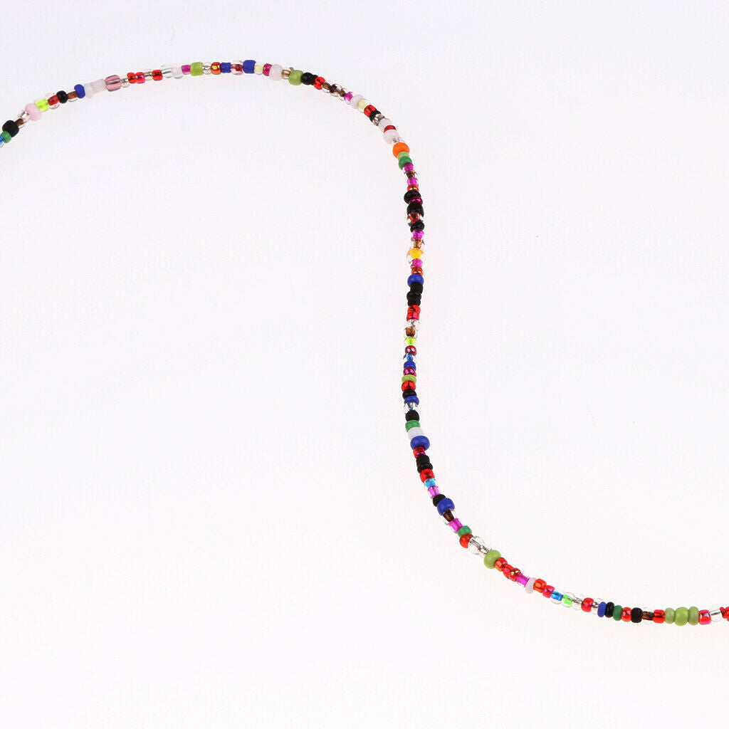 Eyeglasses Cord Holder Colorful Bead Lanyard Neck Strap Rope