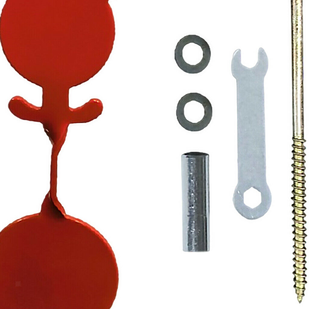 Solid Resetting Target Trainer Stainless Steel Durable Shooting Target Spinner