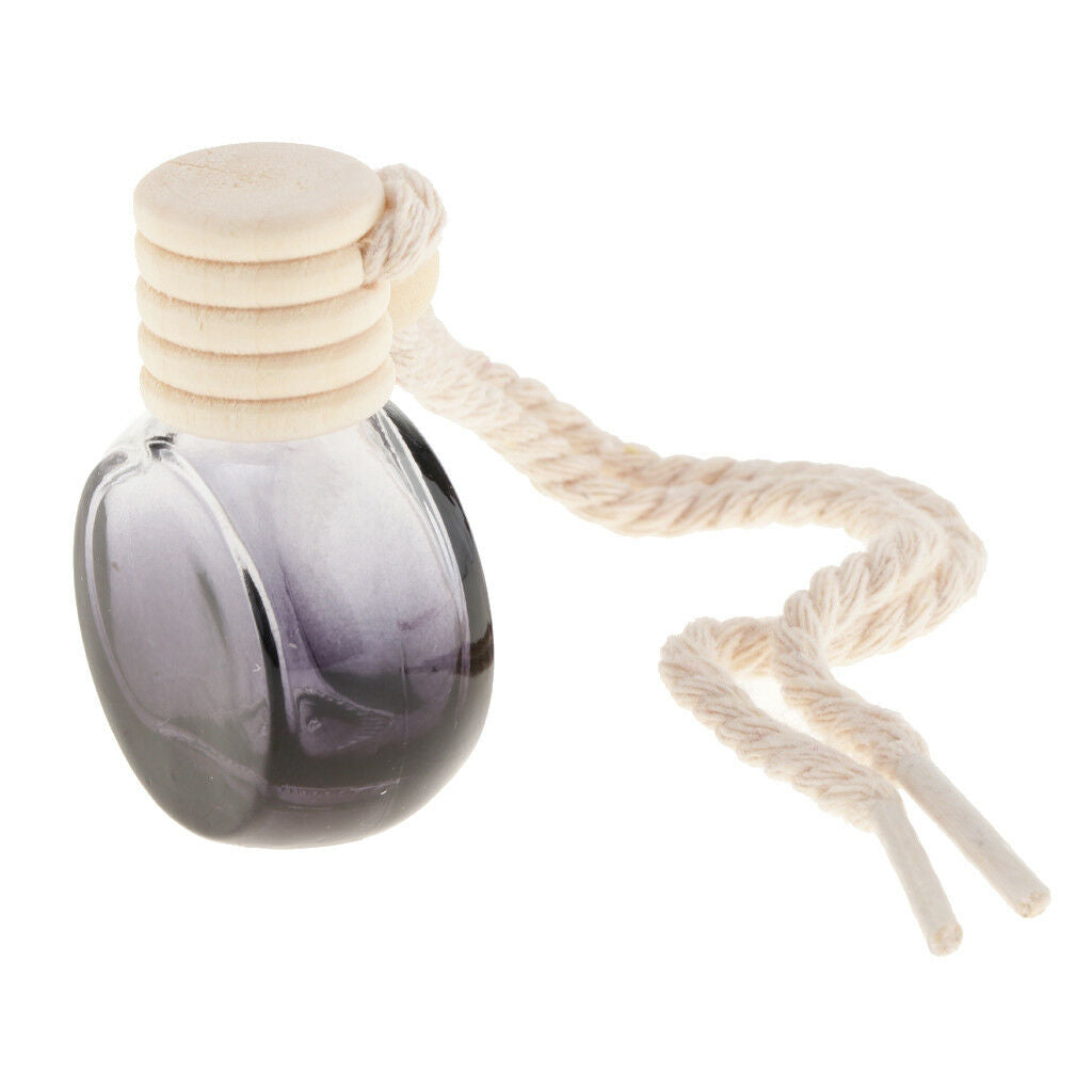 3Pcs 10ml Car Hanging Air Freshener Perfume Essential Oil Diffuser Bottle