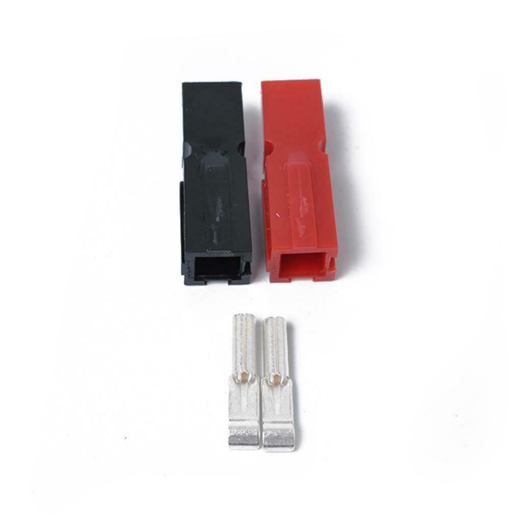 Pack of 20 Auto RV 30A Battery Quick Coupling Plugs Black + Red