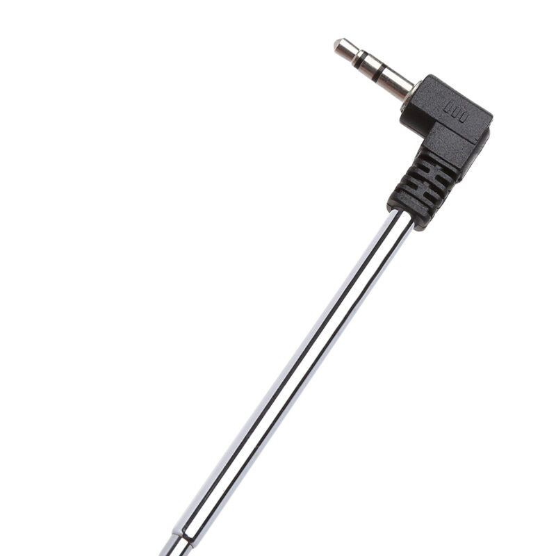 3.5mm Radio Receiver Antenna Stainless Steel Multi-Purpose Interface FM Radio 1X