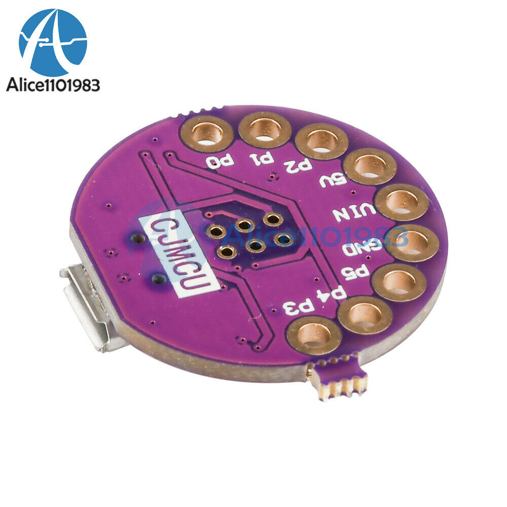 Micro USB LilyTiny LilyPad ATtiny85 Development Board Wearable Module Arduino