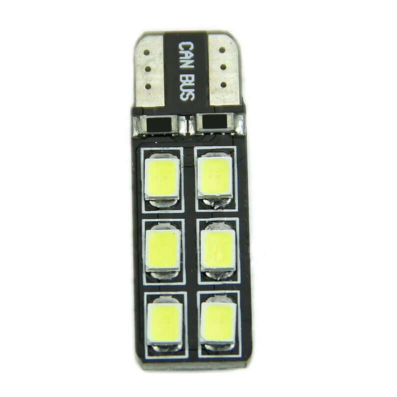 Fine Car LED Light Error Free CANBUS T10 2W W5W 194 168 2825 2821 12-SMD BDA