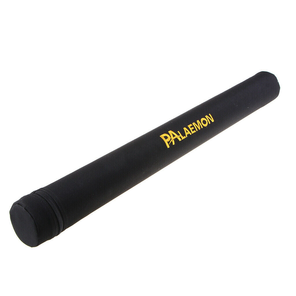 68cm Fly Rod Fishing Tube Black Fly Rod Case Organizer Bag Rod Storage Case