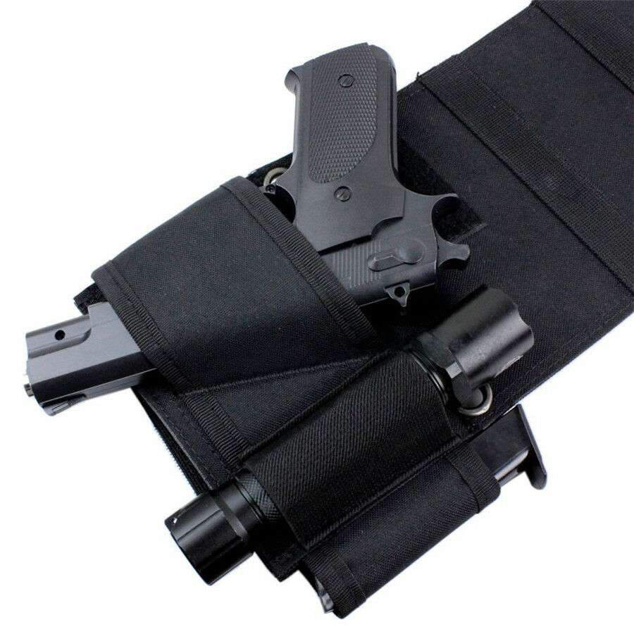 Car Seat Pistol Holder Handgun Holster Under Mattress Bedside Gun Case Cover Kit
