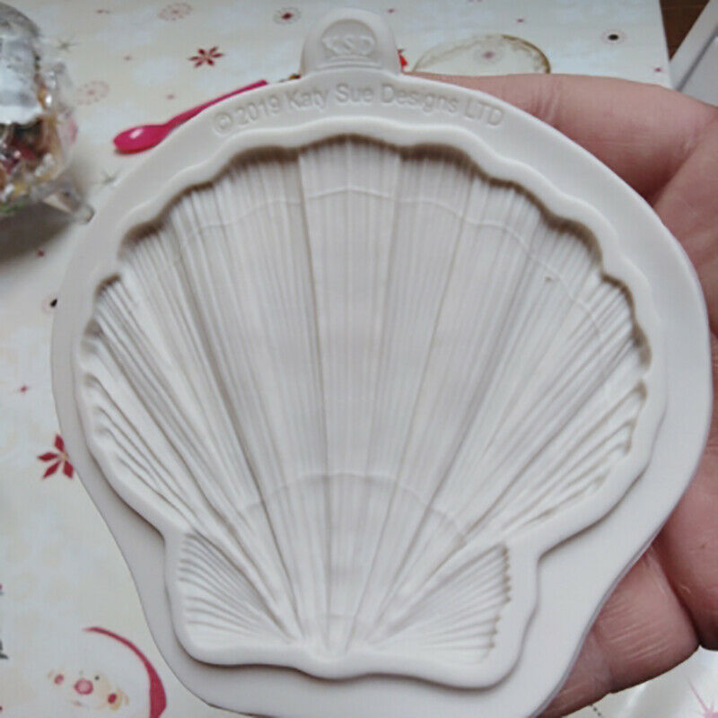 Clam Shell Silicone Mold for Fondant Cake Decor Cupcakes Sugarcra.l8