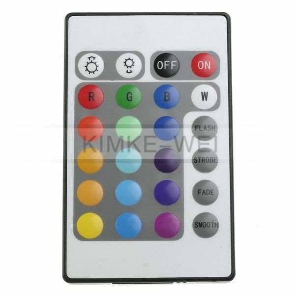 Control Box & Remote for 5050 SMD LED Strip - Cathode