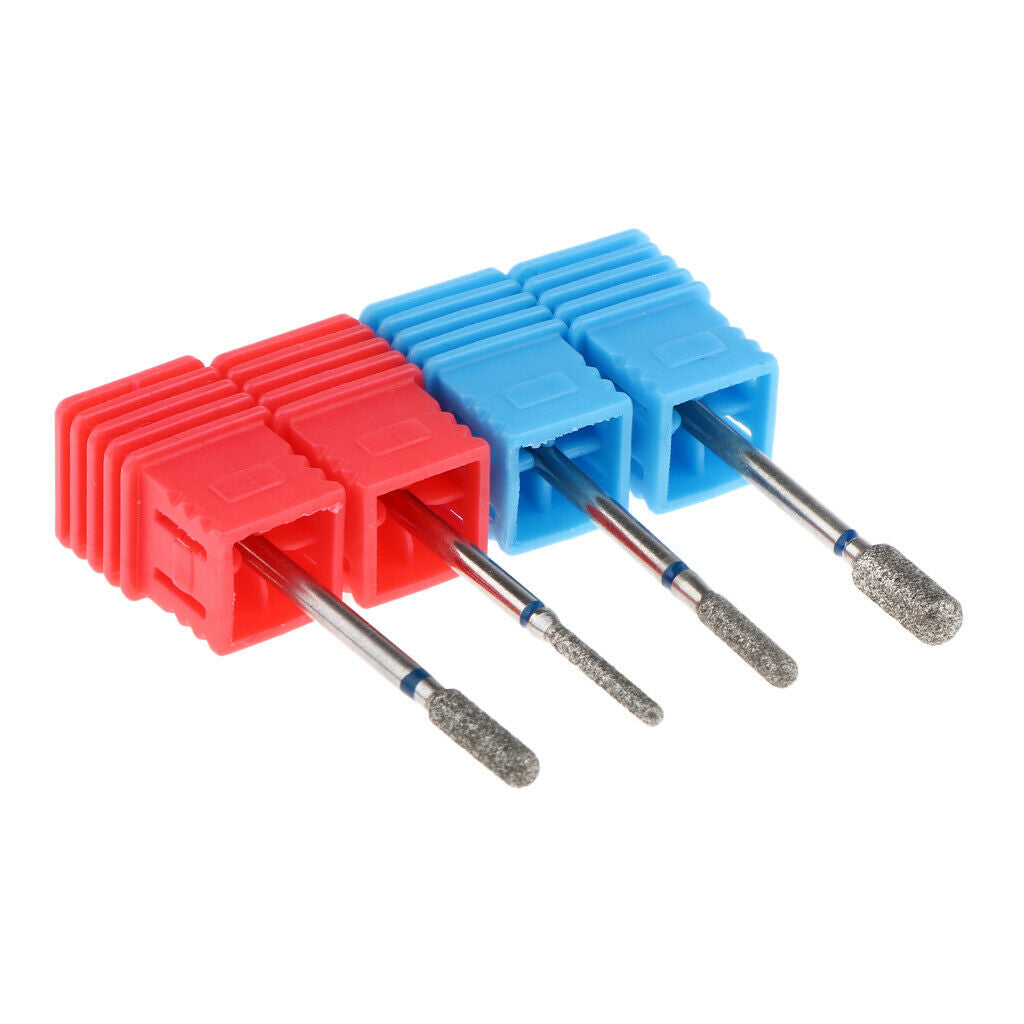 Emery Nail Files Drill Bits Set Fine Degree Manicure Acrylic Gels Removal