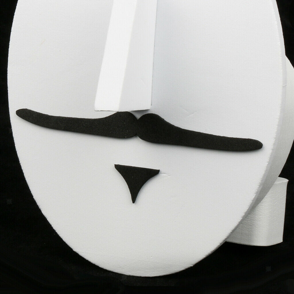 2x Creative Mustache Face Sunglasses Display Rack Eyeglasses Spectacles Show