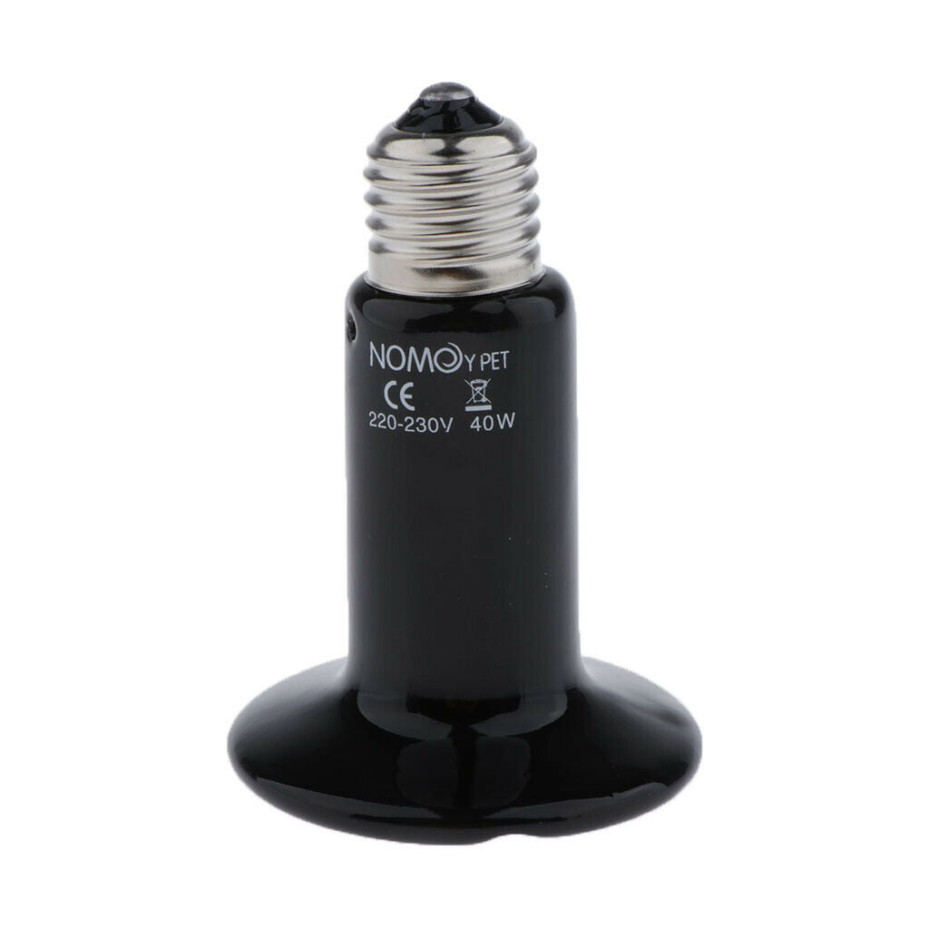 Reptile Heat Lamp for Vivarium Terrarium Lizard Screw Type E27 220V 40W