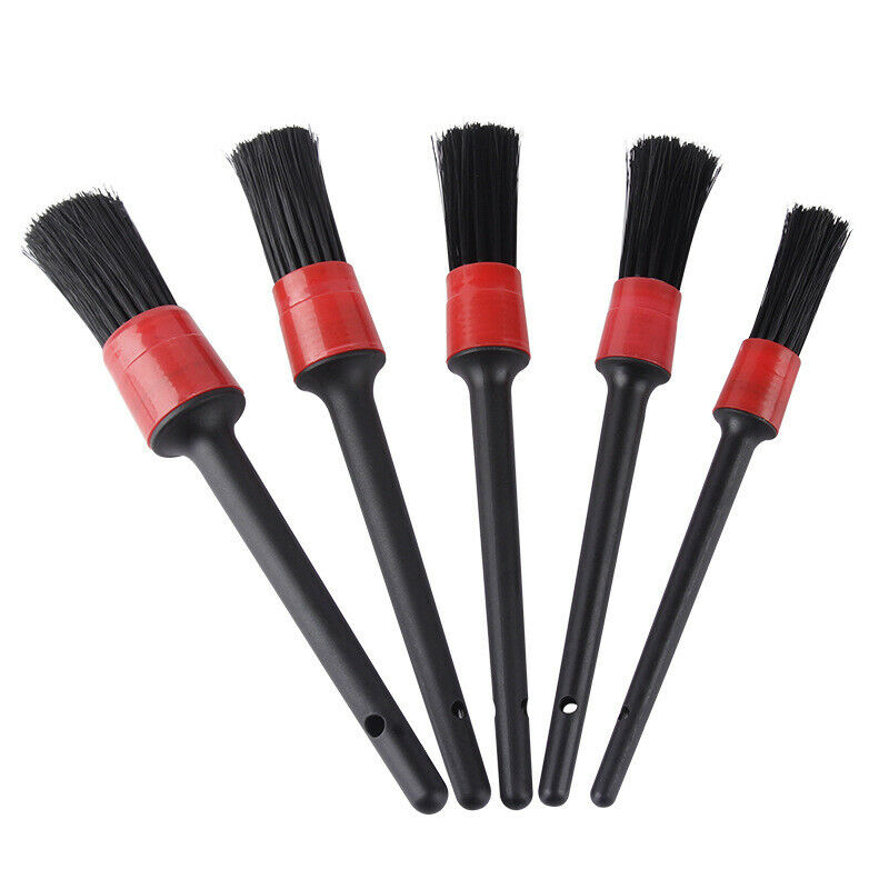 5Pcs Car Detailing Brush Auto Car Cleaning Set Dashboard Air Outlet Clean Brush