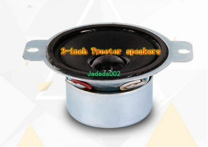 2pcs 2"inch tweeter 8ohm 8Ω 10W Anti-magnetic Speaker loudspeaker Home Audio