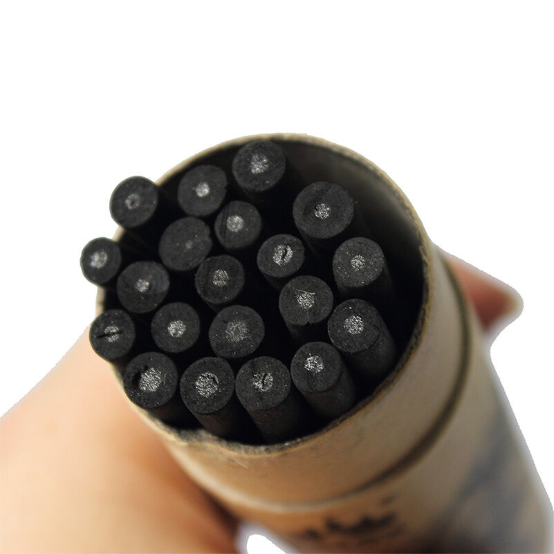 20X Set Pencils Bar Simple Black Color Willow Charcoal Sketch Drawing Art.l8
