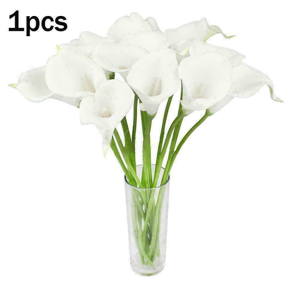 1x Artificial Calla Lily Flower Silk Flower Wedding Decor Bouquet new Best
