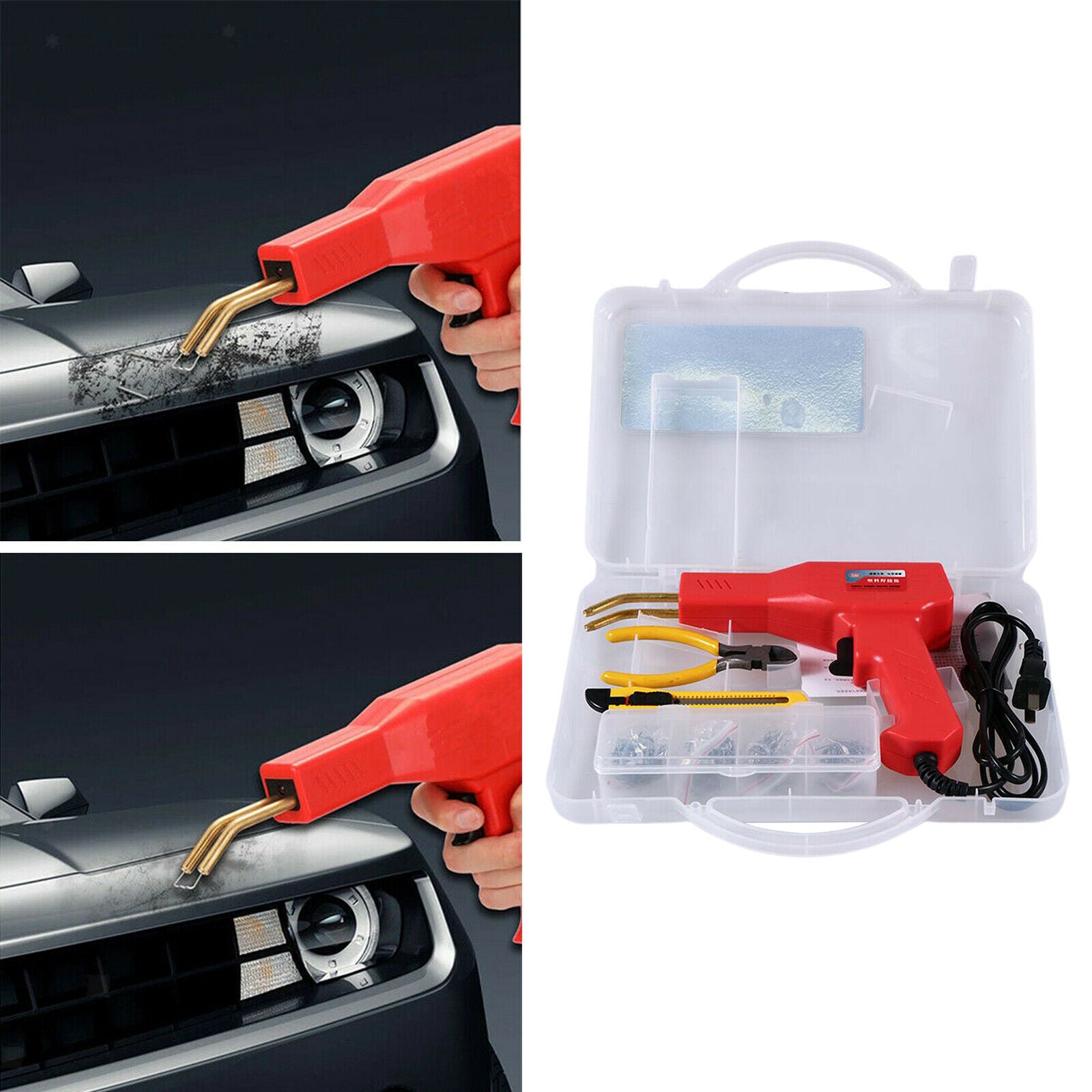 Hot Stapler Plastic Welding Machine Car Bumper Repair Kit Welding Machine