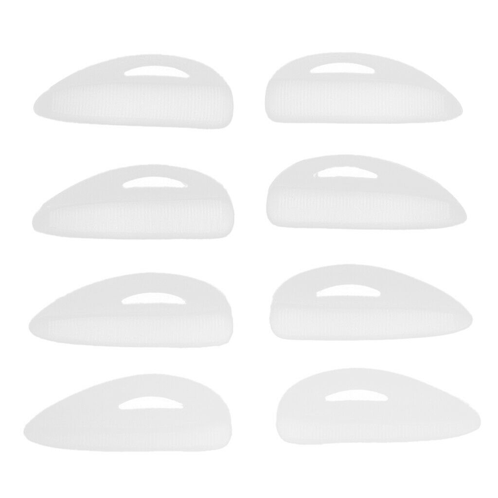 4Pairs Silicone Eyelash Lift Perm Lash Curler Pads Lash Extensions Shields
