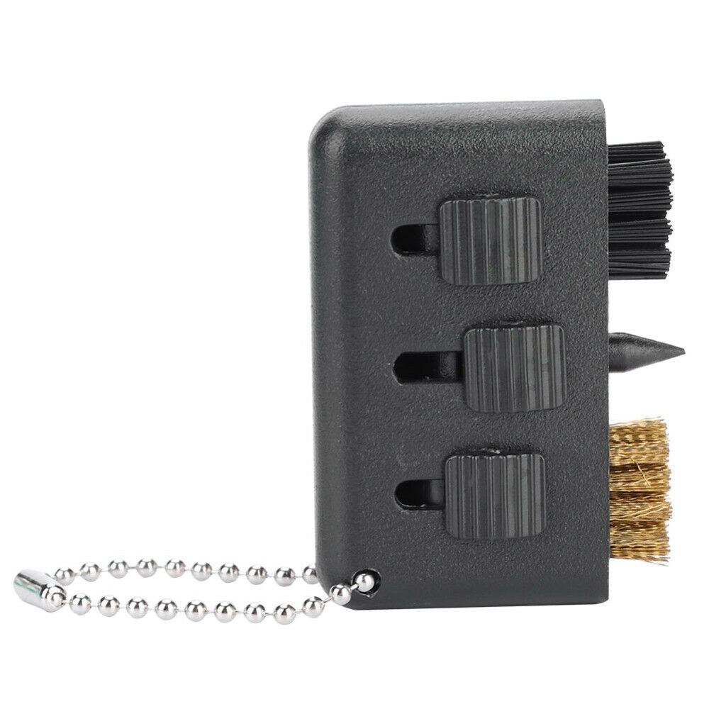Multifunction Golf Club Cleaning Brush Retractable Groove Cleaner Tool For Wood