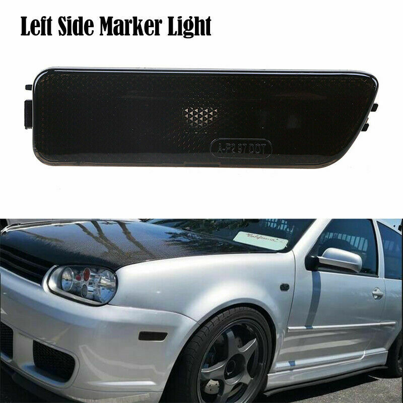 Front Left Side Marker Light Corner Lamp Lens FIT VW Jetta Golf MK4 1999-2005