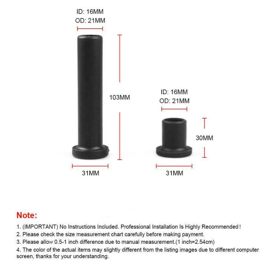 New Rear Suspension A-Arm Bushings Kit For Polaris Sportsman X2 800 EFI 2007