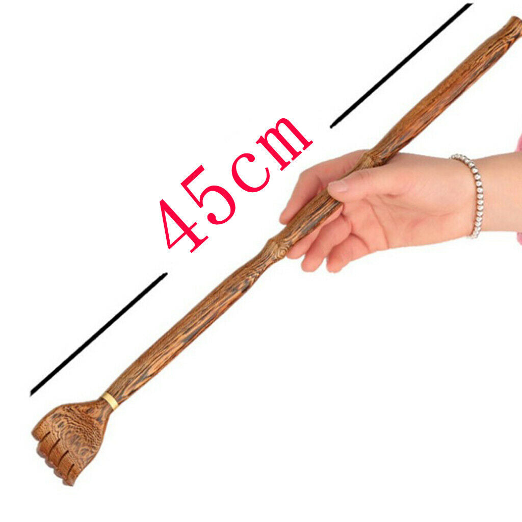 Traditional Wooden Back Scratcher, Itching Self Massager, Body Relaxation