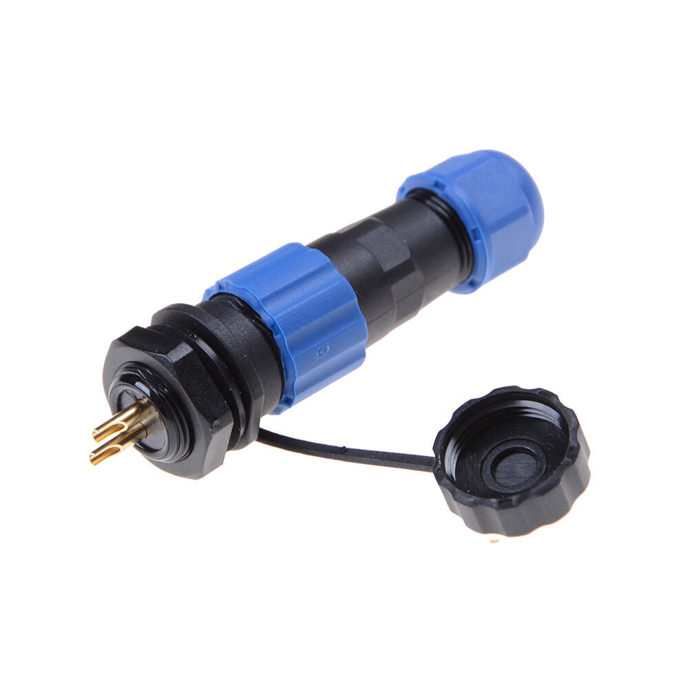 SP13-2 2 pin waterproof connector Power Cable Connectors IP68 Plug Socket BDAU