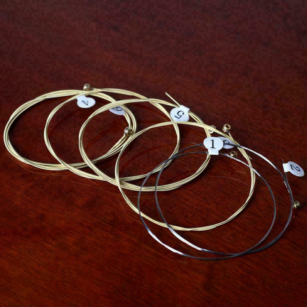 Lots 6PCS Acoustic Guitar Strings Set Phosphor Bronze&Steel Strings Accessoriess