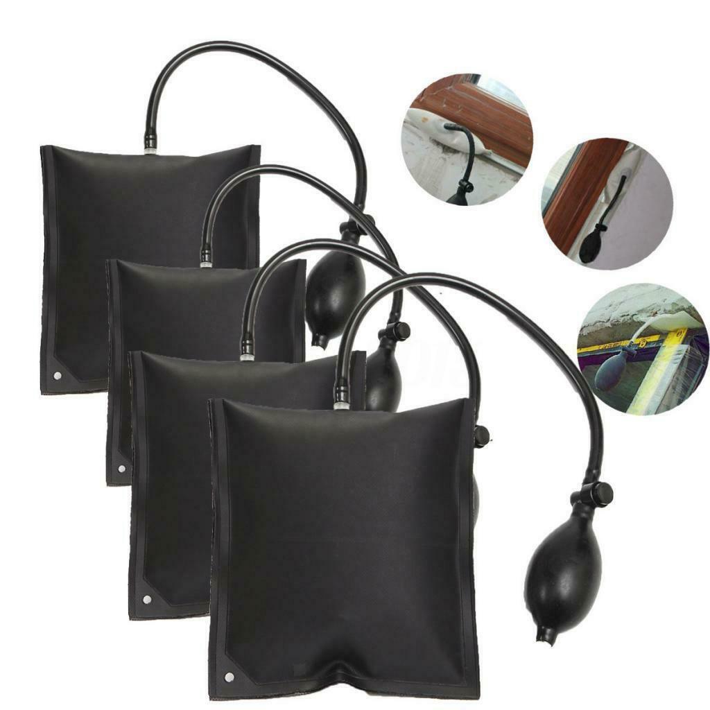 Automotive Pump Wedge Alignment Inflatable Shim Air Hand Entry Tools Black