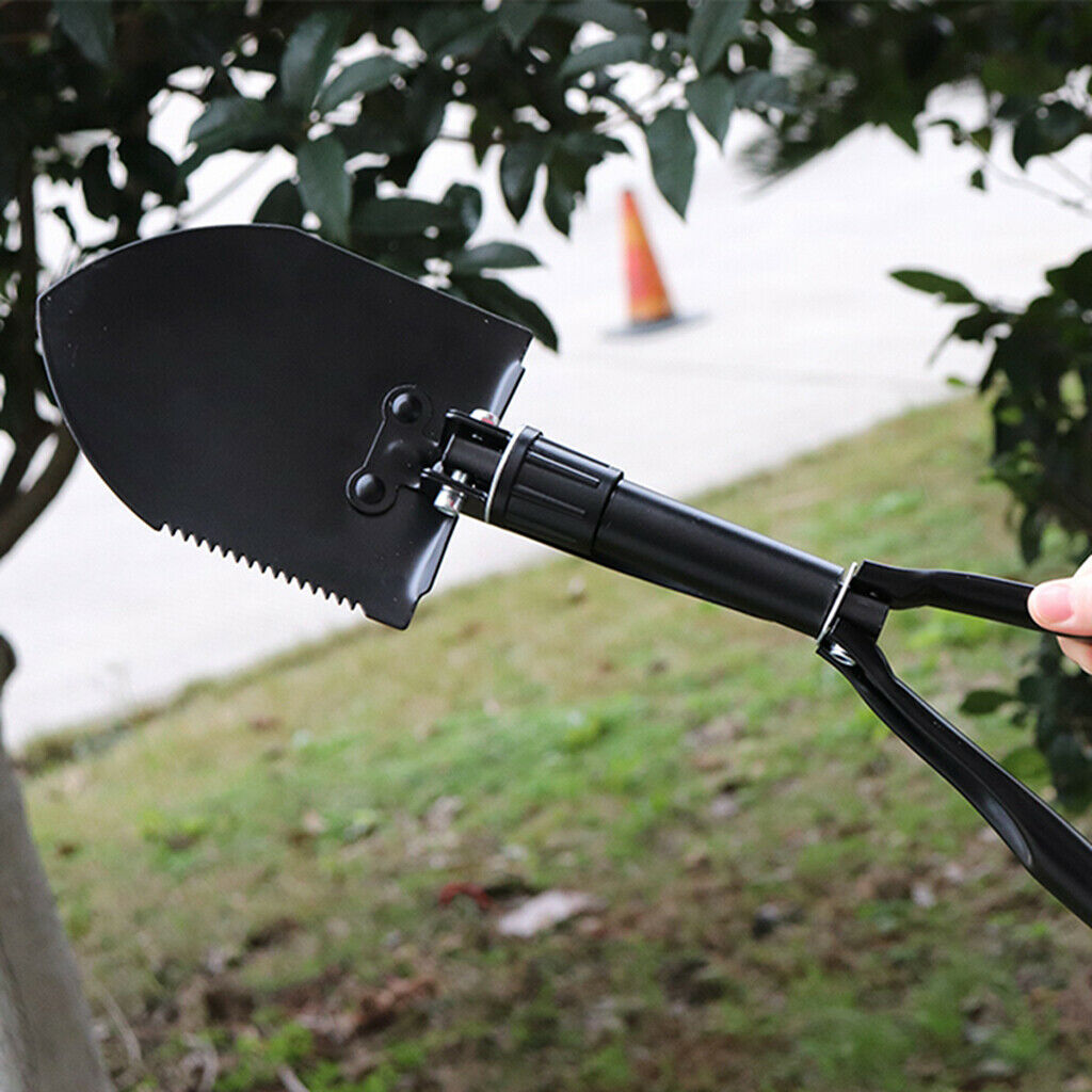 Folding Shovel 18" Camping Garden Military Style Survival w/ Pack Tool