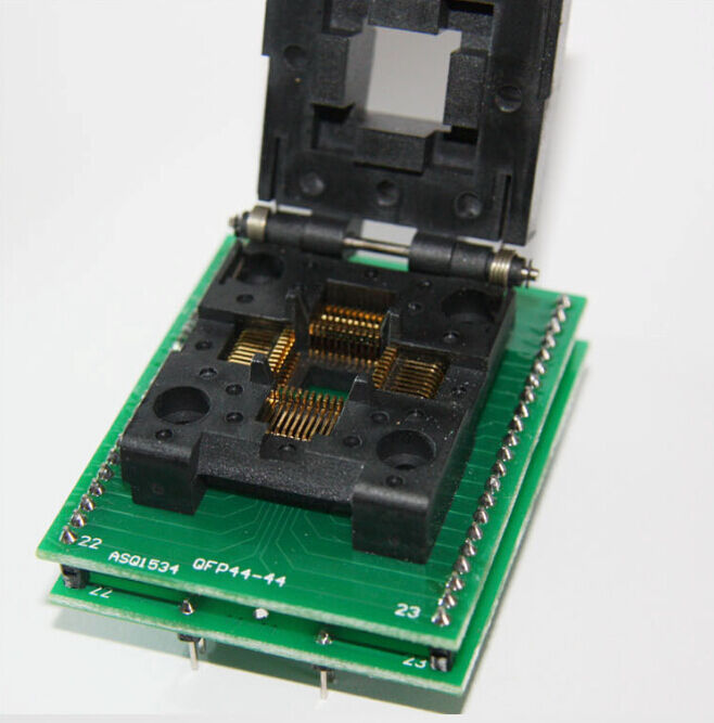 New Flap PLCC44 To DIP44 Programmer Universal Converter Adapter Socket