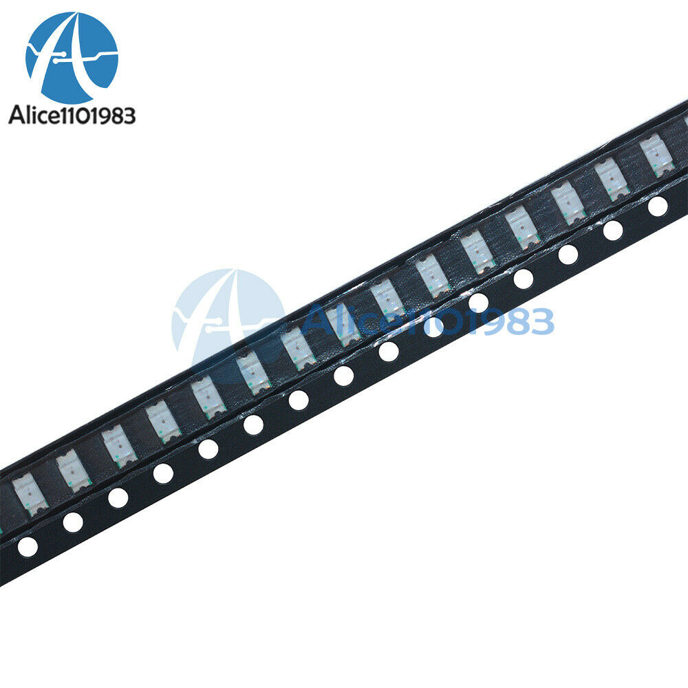 100PCS 1206 Yellow Super Bright LED SMD SMT Bulb Lamp Light High Brightness RoHs